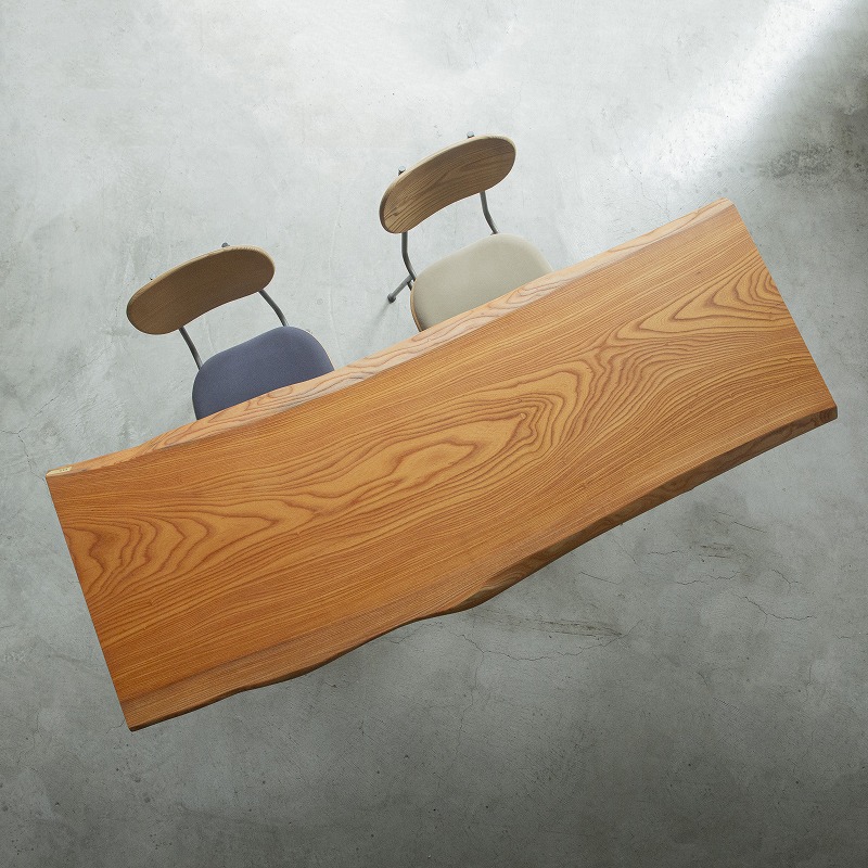 無垢天板 ケヤキ デスクテーブル | 家具,無垢天板,デスク・カウンター