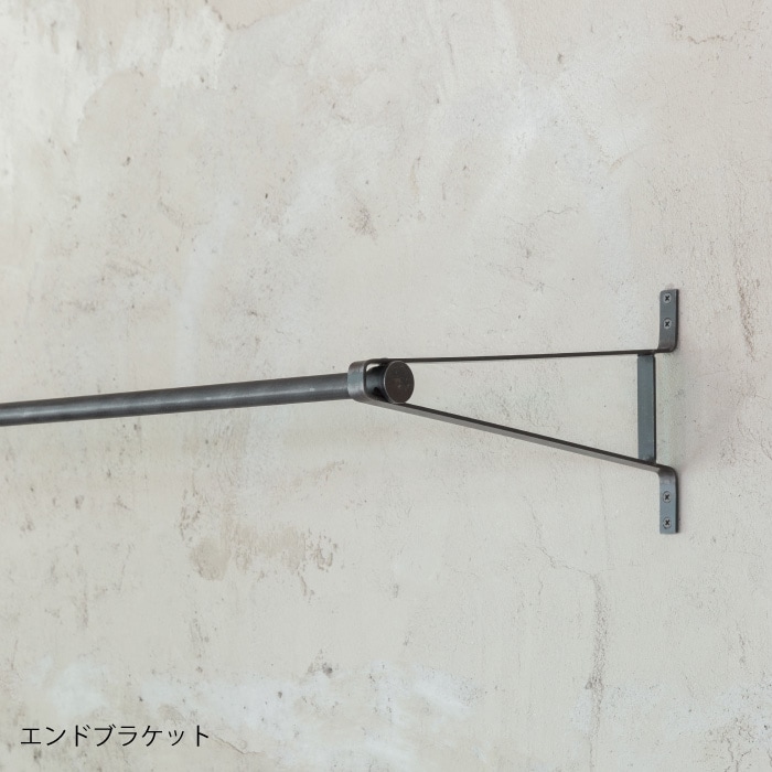 鉄製 壁付けコートハンガー | 金物,ハンガーバー(ランドリー