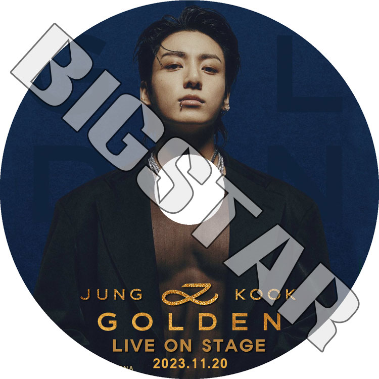 K-POP DVD バンタン JUNGKOOK GOLDEN LIVE ON STAGE JUNGKOOK