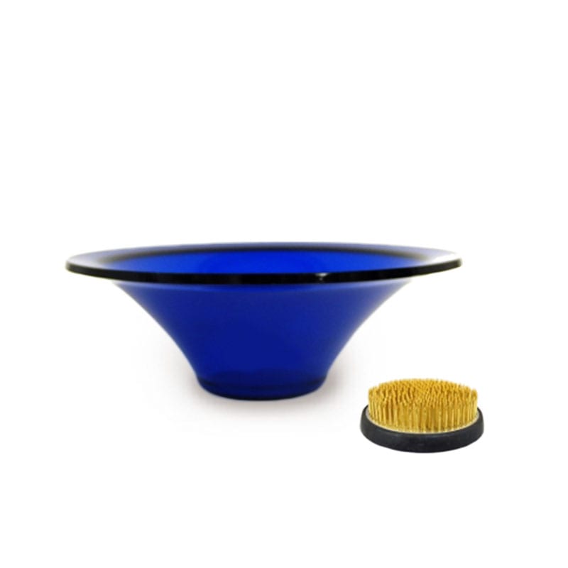 アクリル水盤剣山セット(深鉢) プレミアムブルー | 花器・花瓶