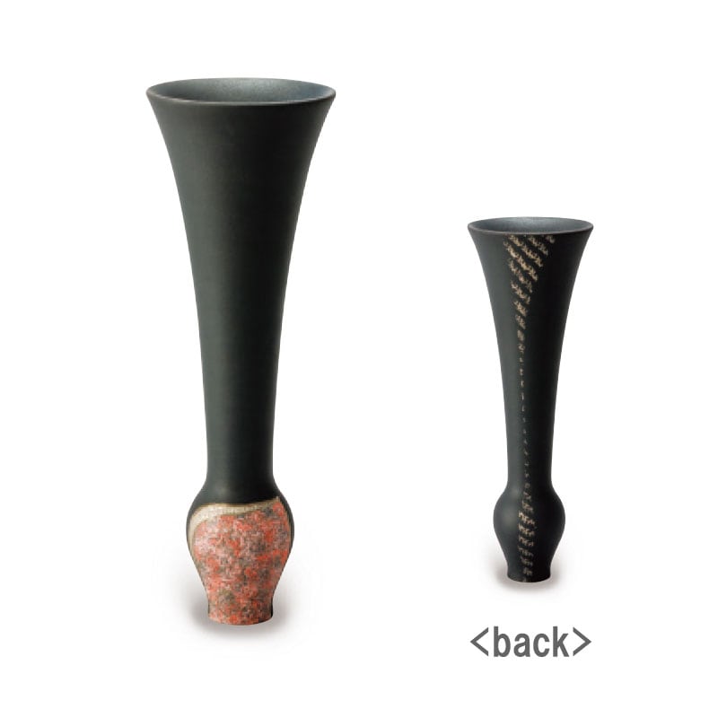 清水焼泥花作池坊好み池坊花器