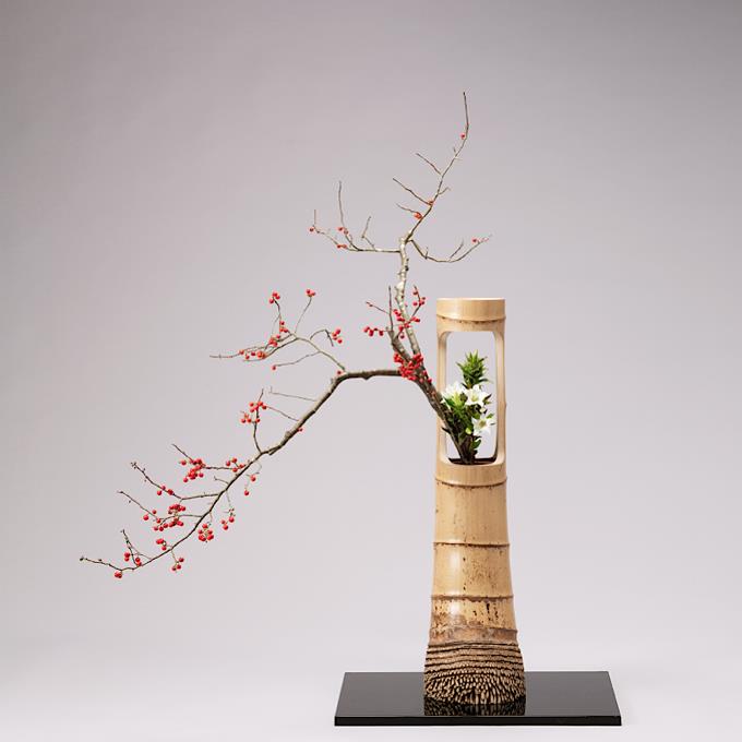 一重切 高窓 根付 | 花器・花瓶,竹器 | フラワーショップ花楽