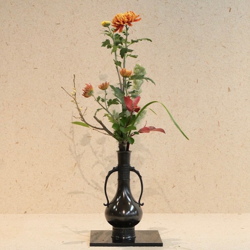 花入(龍耳) | 花器・花瓶,銅器 | フラワーショップ花楽