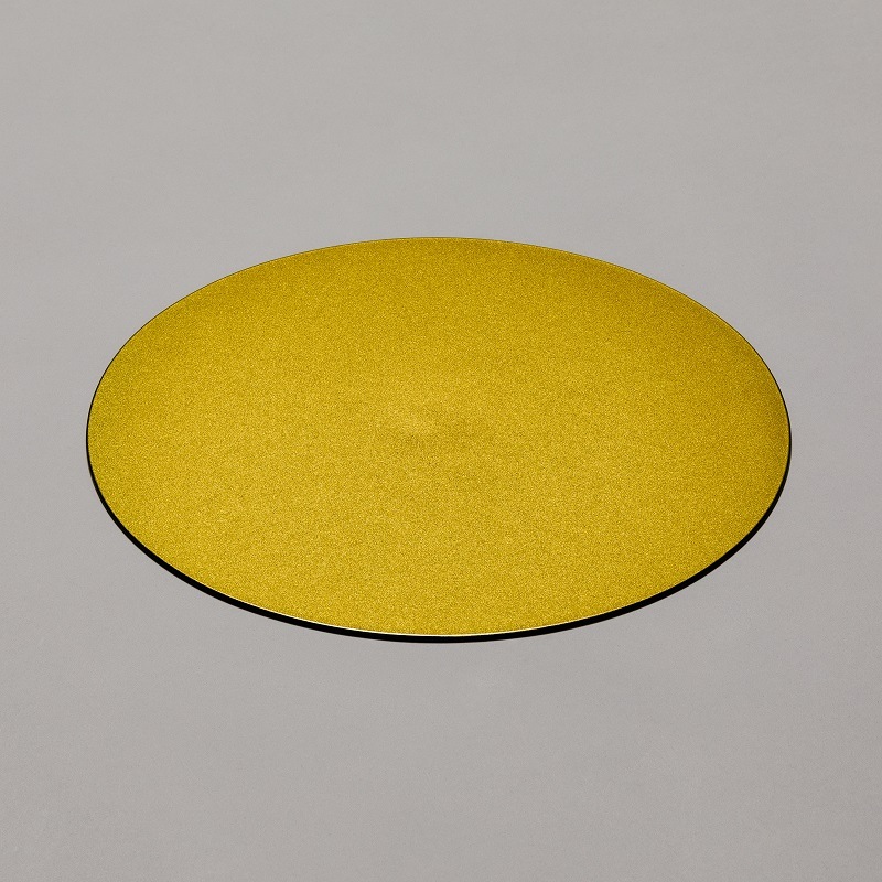 カラープレート(楕円) ゴールド | 華道具,敷板/花台 | フラワー