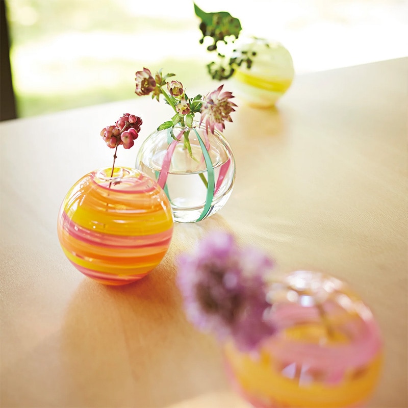 津軽びいどろ 彩手鞠 花雲 | 花器・花瓶,ガラス器 | フラワーショップ花楽