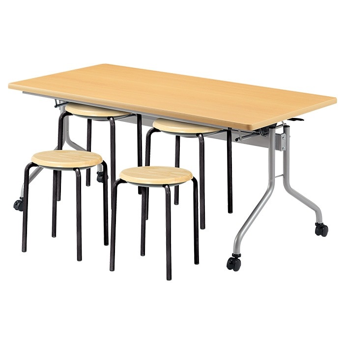 社員食堂テーブルセット 会社 工場 休憩室 会社 工場 休憩室 4人用 E