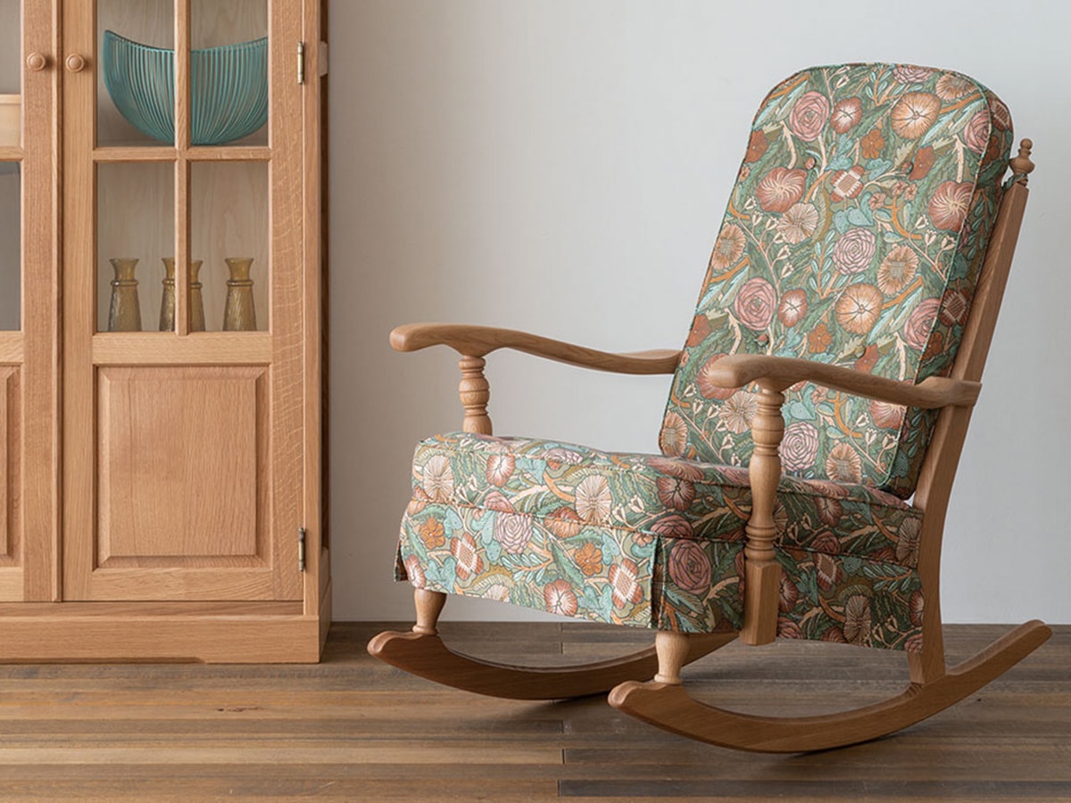 飛騨産業ロッキングチェア【穂高】ホダカ No.6RC～パパネッツ便