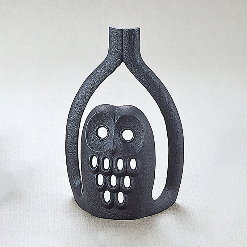 岩鋳〕南部鉄器 レタースタンド フクロウ | カワトク・オンラインショップ