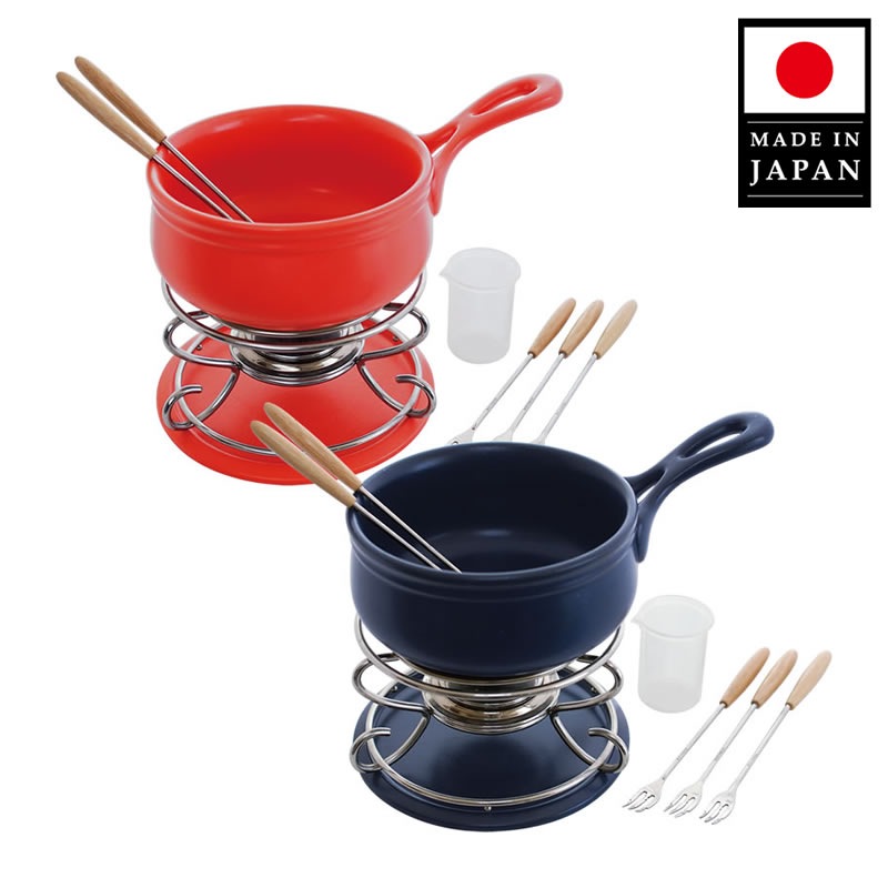 耐熱セラミック土鍋 セラキッチン フォンデュセット 13cm/21cm