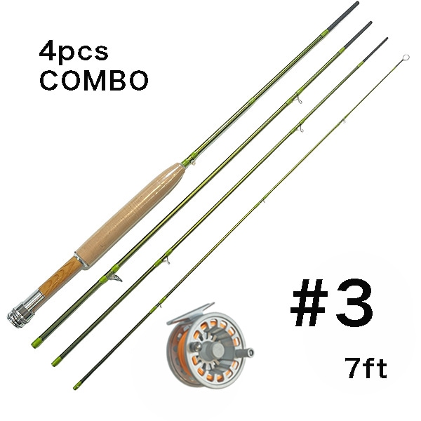 K.Bullet CREEK 3番（7ft）ロッドセット（ロッド＋リール＋ライン＋