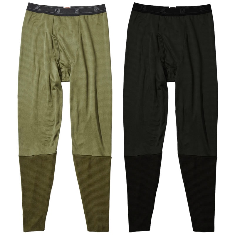 B.V.D瞬暖GRID-TEC 裏起毛 ふくらはぎサポート ロングスパッツ (BVD)