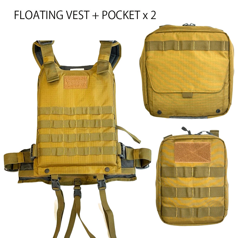 MINOWA VEST LABORATORY 【プルオーバー スクエア フローティングSUP