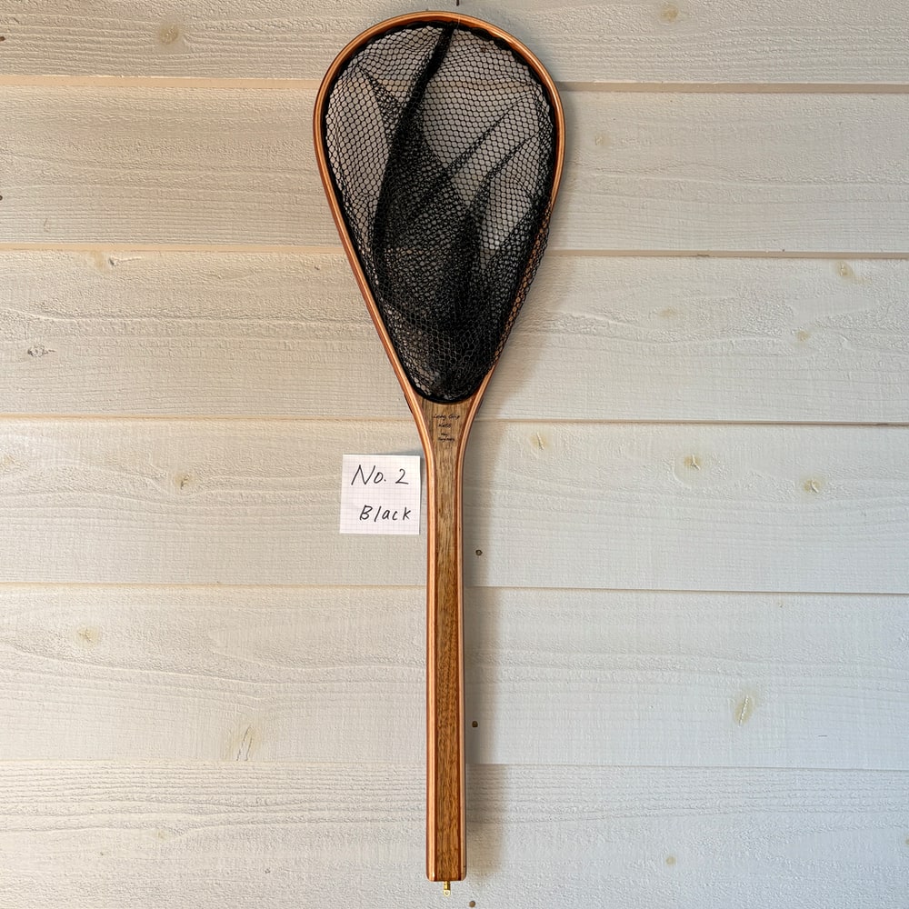 SUGISAKA NETS 「ロンググリップネット Ver.2」 ラバーメッシュバージョン