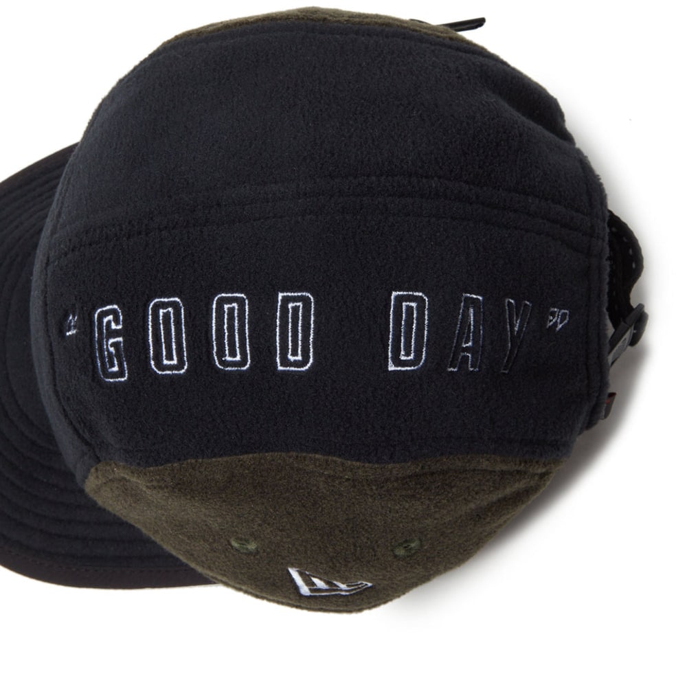 ジェットキャップ Angler Collection POLARTEC 200 GOOD DAY ブラック