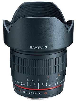 即配】 10mm F2.8 ED AS NCS CS ペンタックス K用 SAMYANG サムヤン
