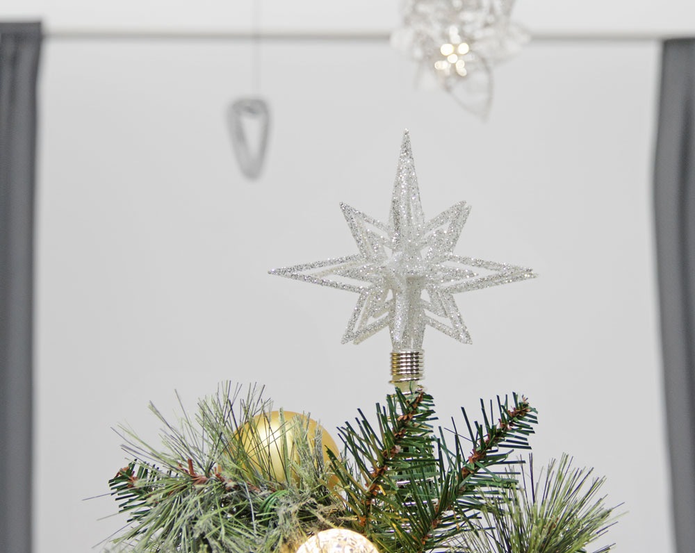 トップスター ツリートップ 18cm オーナメント単品 コンパクト