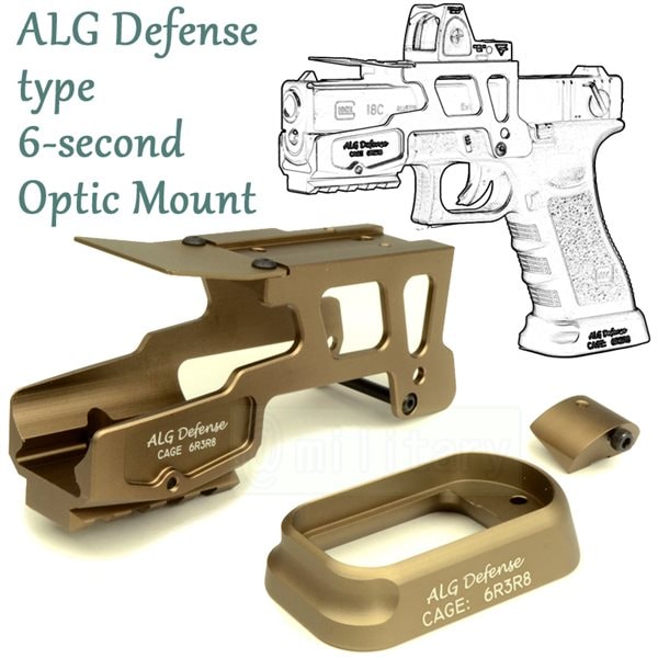 ALG Defense タイプ 6-second オプティックマウント ＆ マグウェル