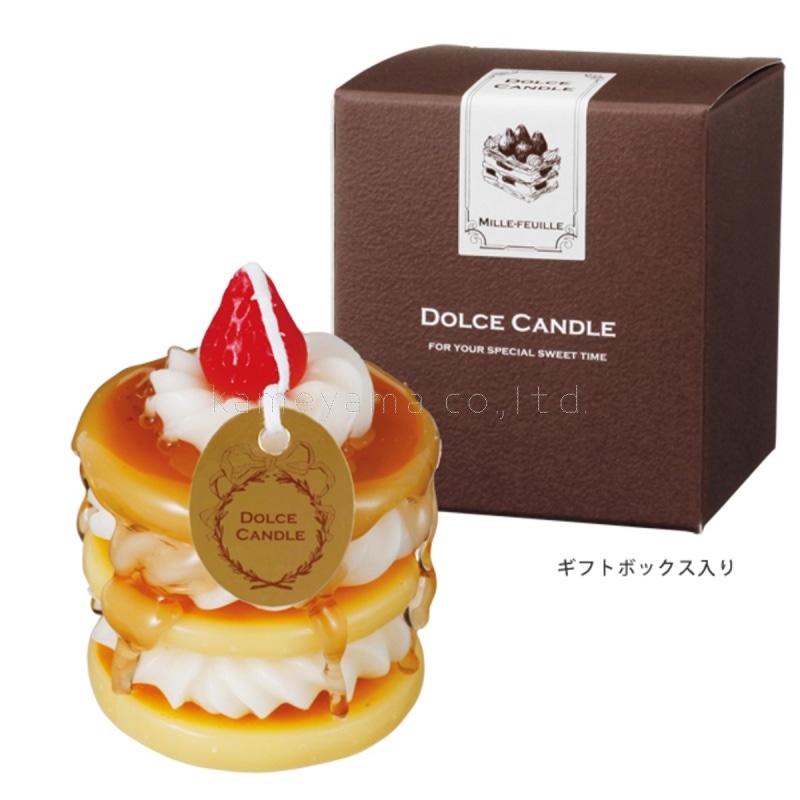 スイーツキャンドル『ドルチェキャンドル【パンケーキ】[燃焼30分