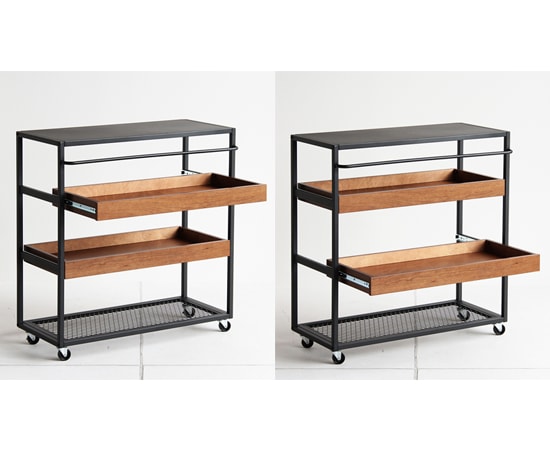 アンセム】ワゴンラック（anthem wagon rack）｜引き出し式の収納棚