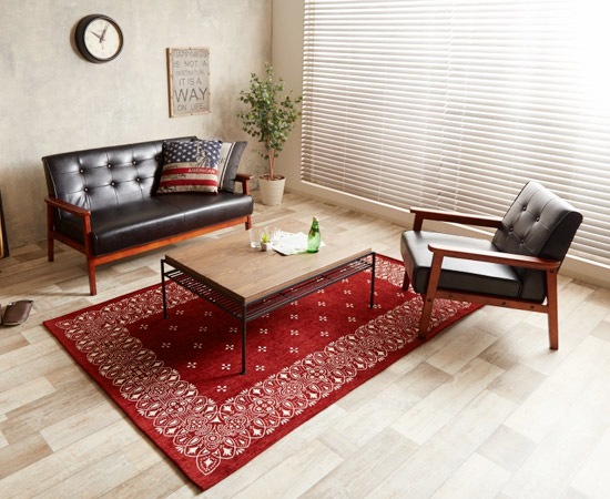 ニューレトロソファ（PVC・2人掛け）｜11212｜合成皮革｜レトロ｜高級