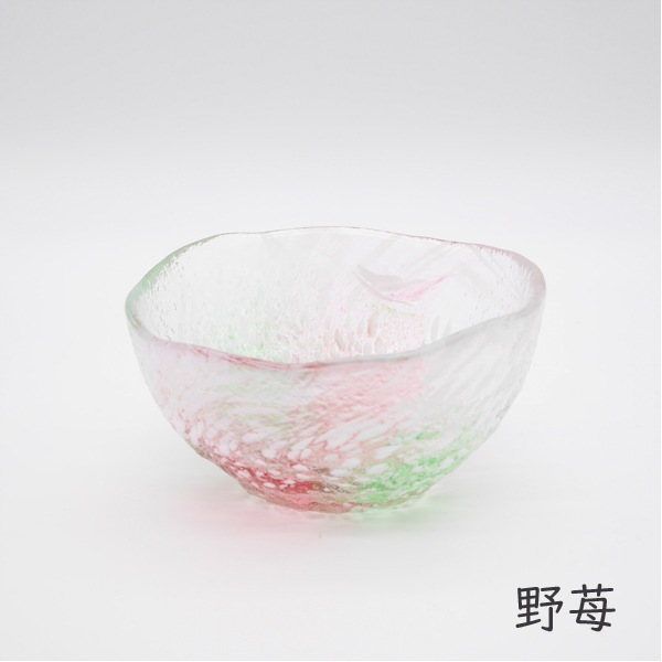 花ふぶき 深ボウル | 北一硝子 まごころお届け便