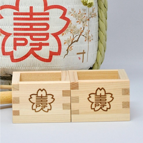 ミニ鏡開きセット◇ミニ鏡開きセット ～日本の四季～春『櫻守』｜明治