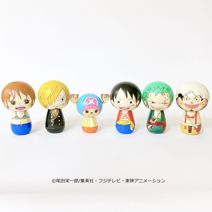 ワンピースこけし [チョッパー] by 卯三郎こけし | 日本のキャラクター