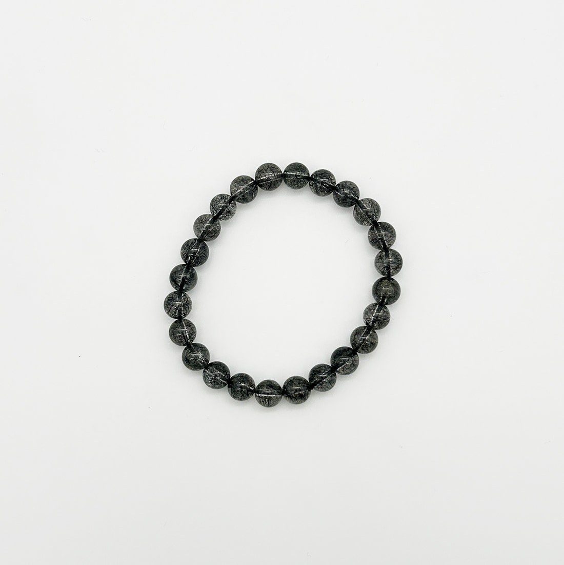 ReZARDクォーツ】ブラックルチルブレスレット