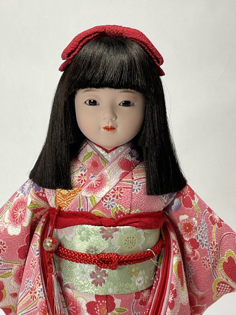 8号 特選友禅 市松人形 | 市松人形,8号 | 人形工房松寿オフィシャル