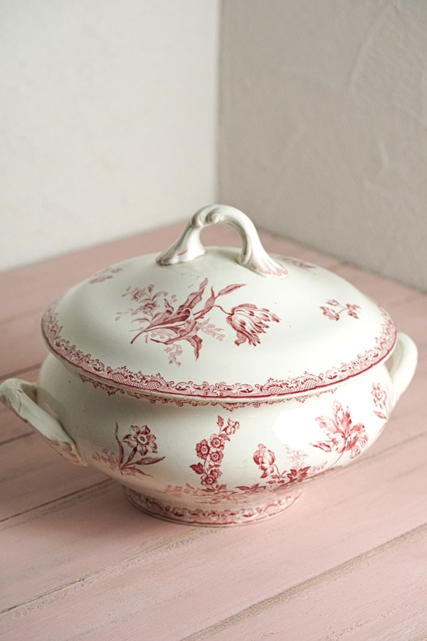 アンティーク サルグミンヌ製スーピエール フォンタンジュ