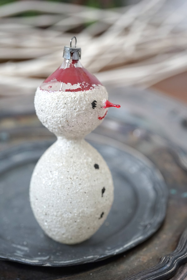 アンティーククリスマス薄ガラスオーナメントアソートセットB gx-638の