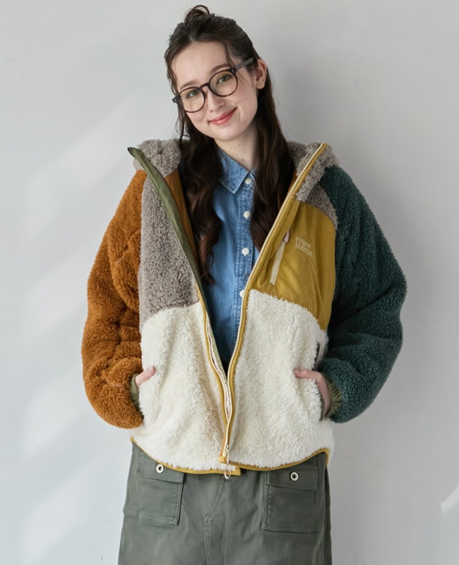 クリフメイヤー[公式] シャギーボアフードJK LADYS W2514407 | LADYS