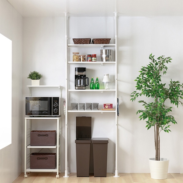 突っ張りシェルフ TSSH-6235｜SIMPLE STYLE (シンプルスタイル),収納