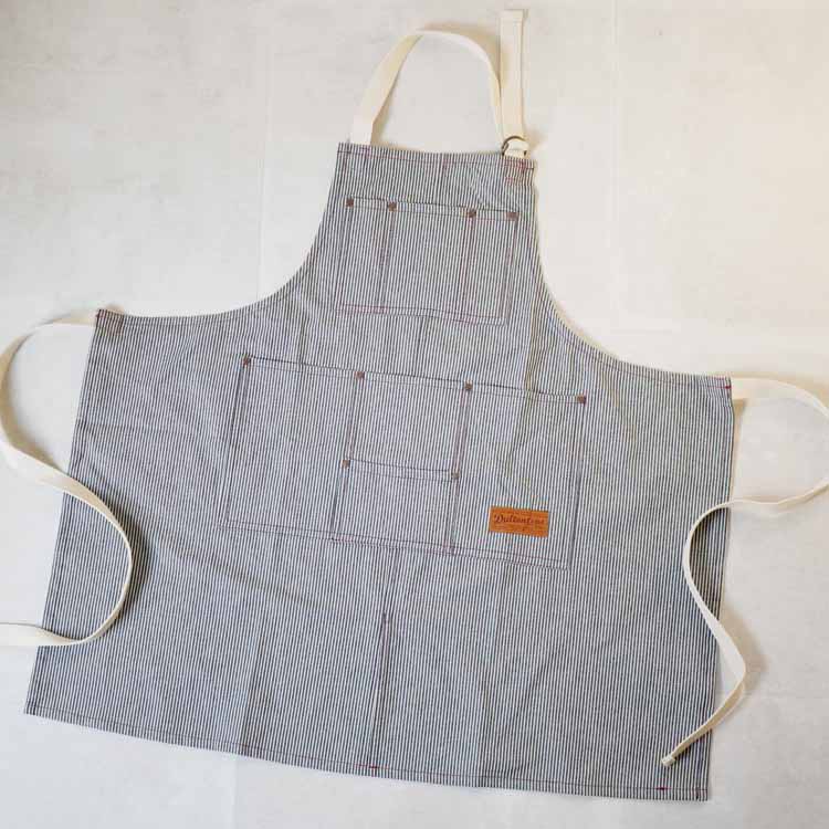 DULTON】 ワークエプロン ヒッコリーストライプ｜キッチン用品