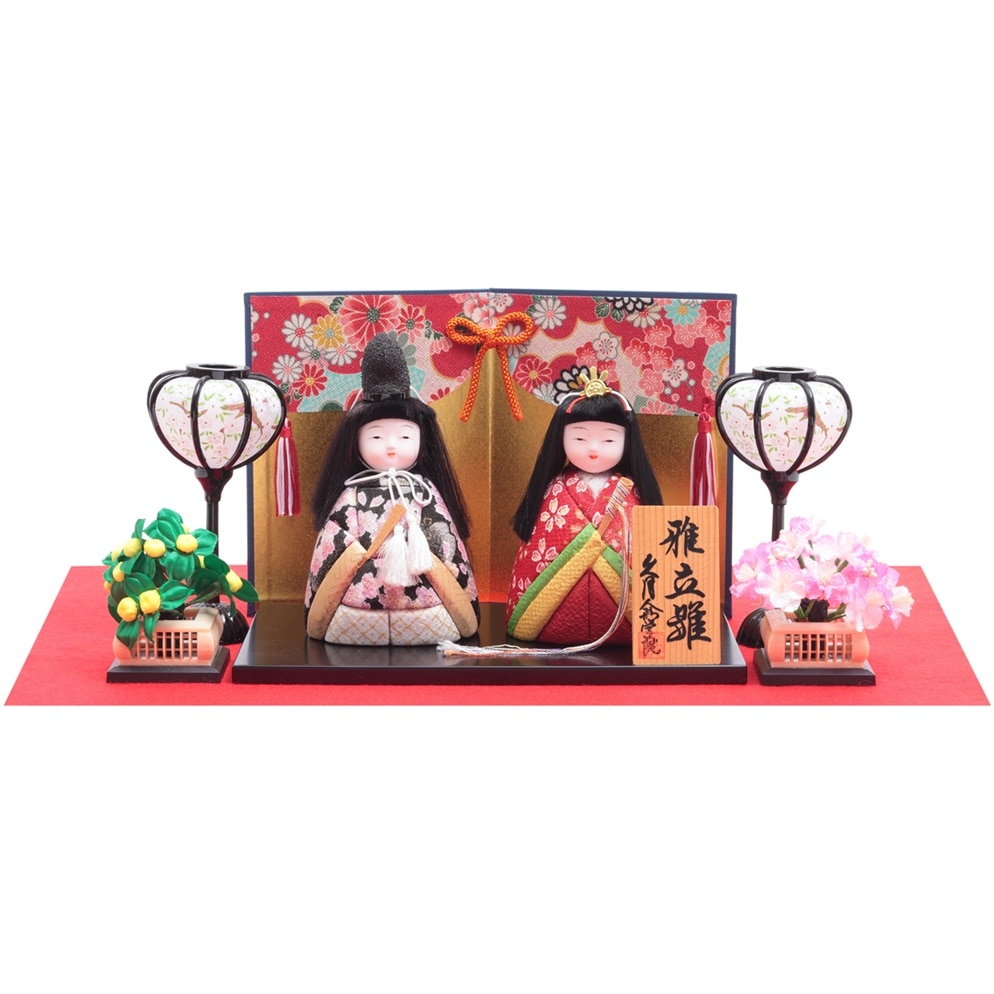 手作りキット 『太平雛飾り』 道具付 膳揃・桜橘セット | ひな人形材料