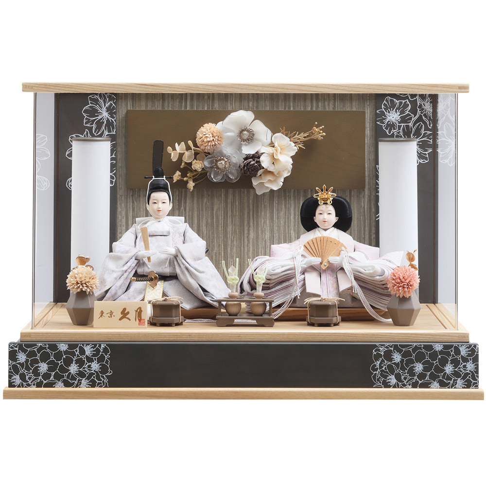 親王ケース飾り アクリルケース 6H-KK57-Z | ケース飾り | 【公式