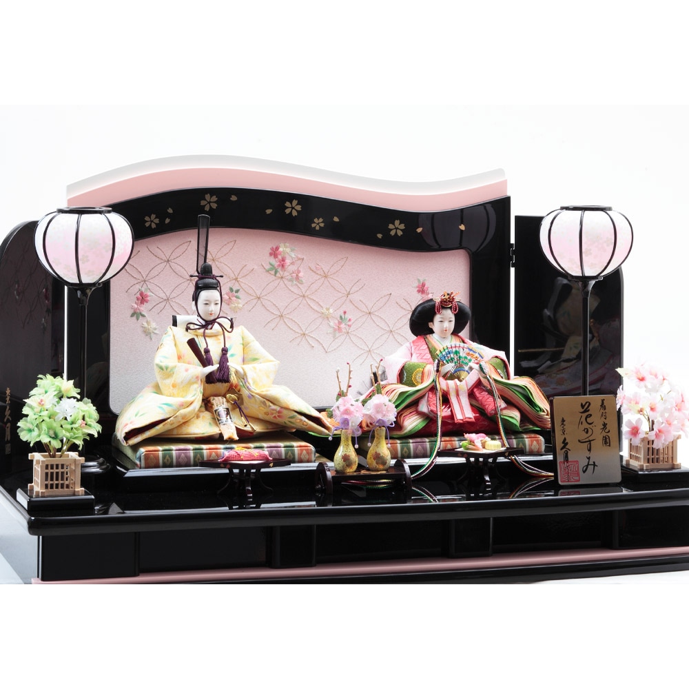 親王飾り 花がすみシリーズ 72HR-K25 | 親王飾り | 【公式】 人形の久