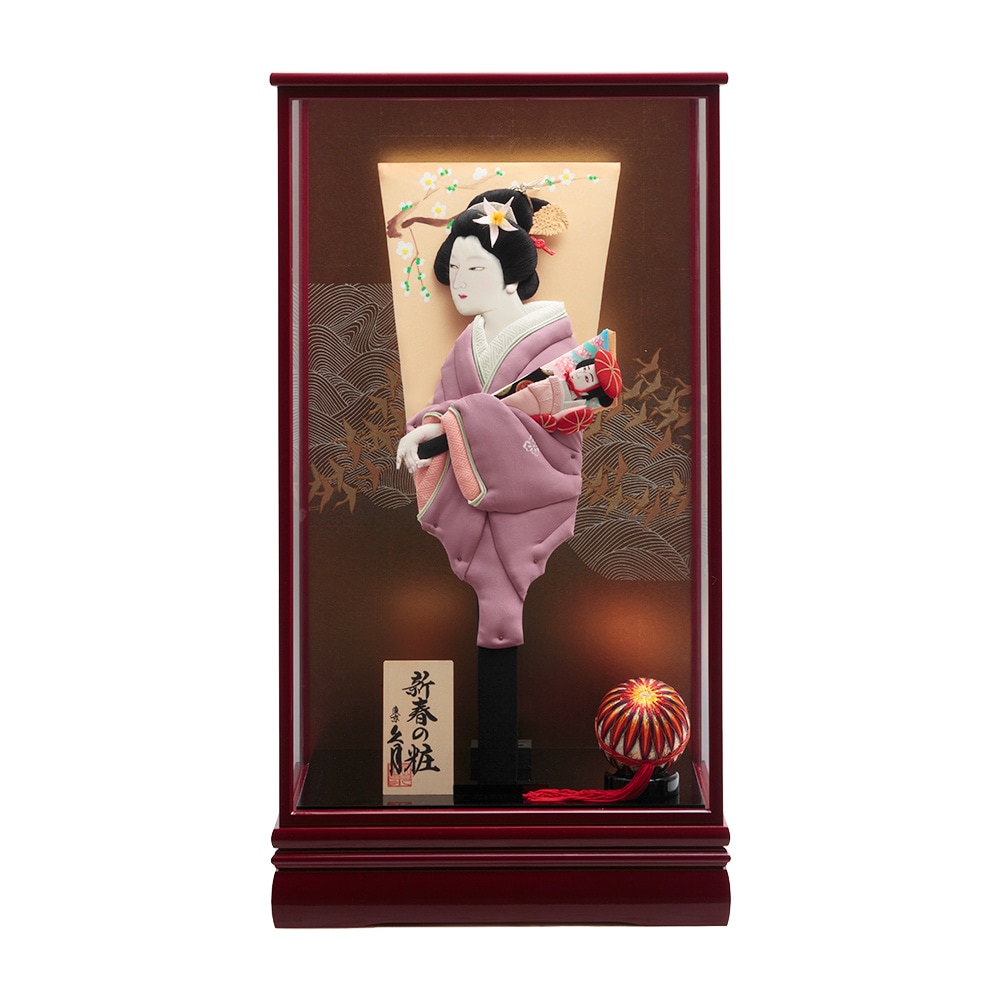 古典羽子板飾り 20号 ケース/板立て選択可能タイプ 73EH-49 | 羽子板