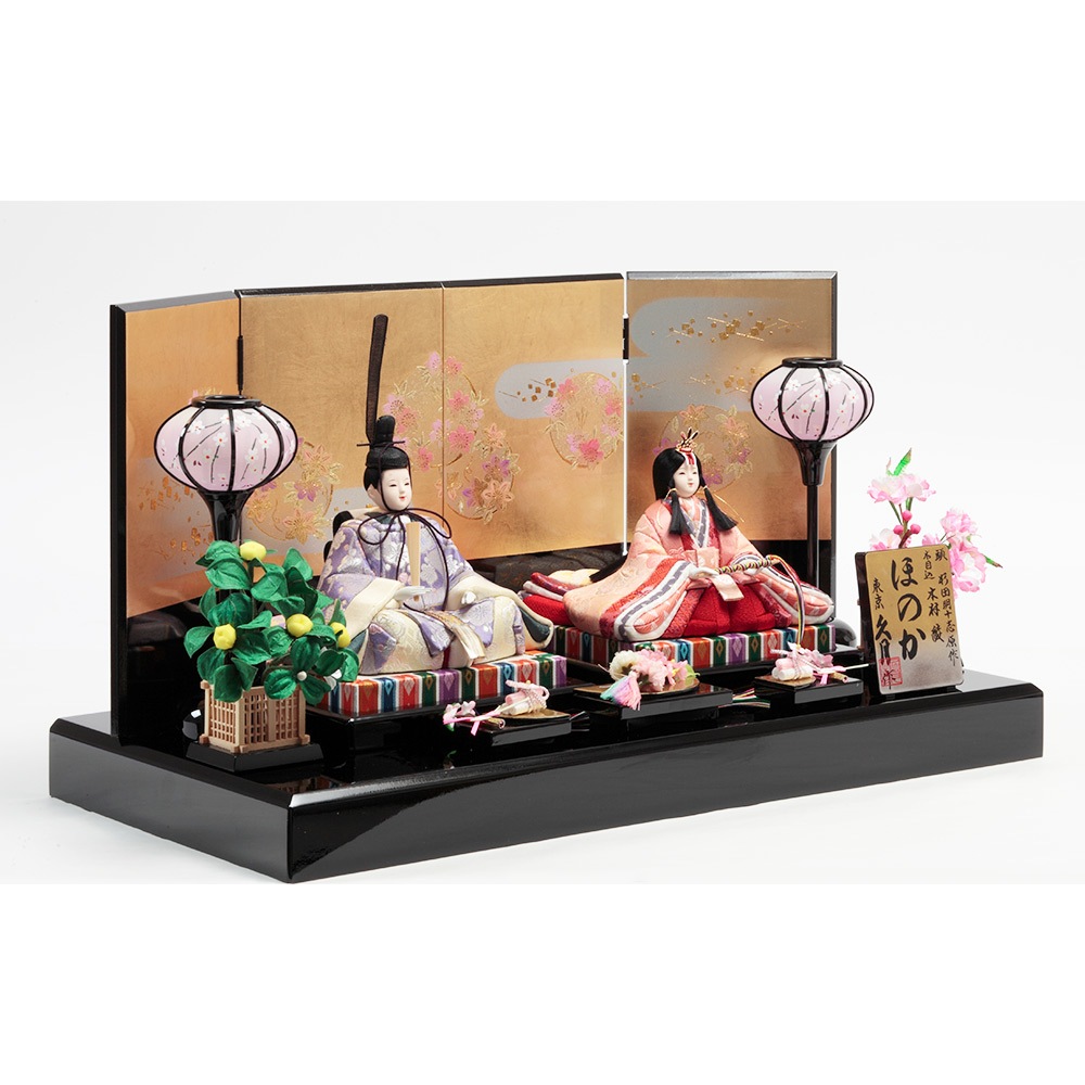 木目込 親王飾り ほのかシリーズ 73HR-M24 | 木目込飾り | 【公式