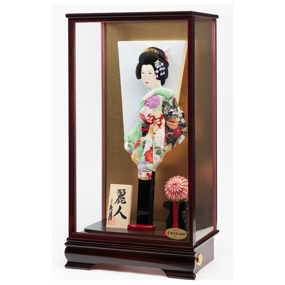 古典羽子板飾り 18号 ケース/板立て選択可能タイプ 73EH-64 | 羽子板