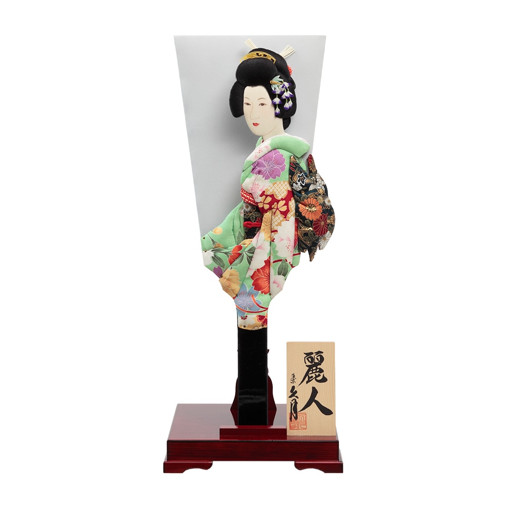 古典羽子板飾り 18号 ケース/板立て選択可能タイプ 73EH-64 | 羽子板