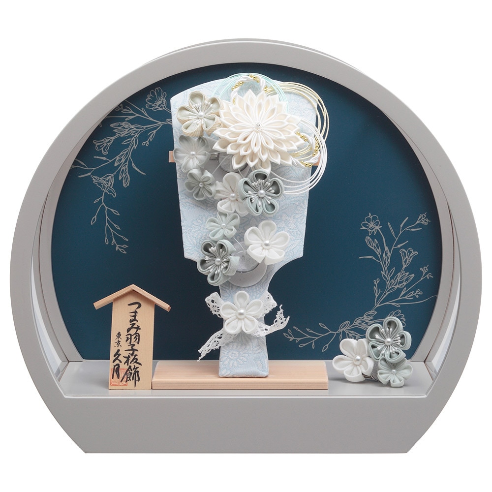 つまみ羽子板ケース飾り 7号 アクリルケース 5EH-52-Z | 羽子板