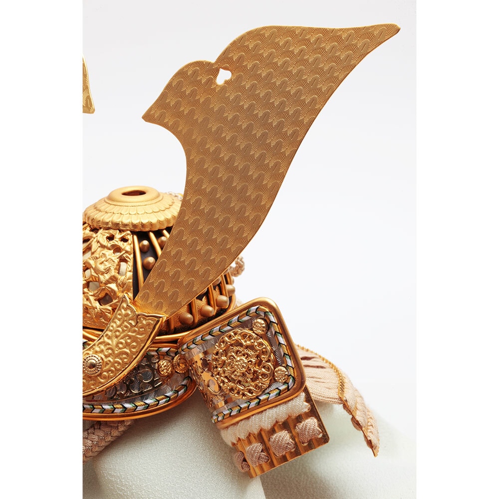 鈴木利光作 兜収納飾り 銘木シリーズ 栃 4GR-S27-Z | 収納飾り