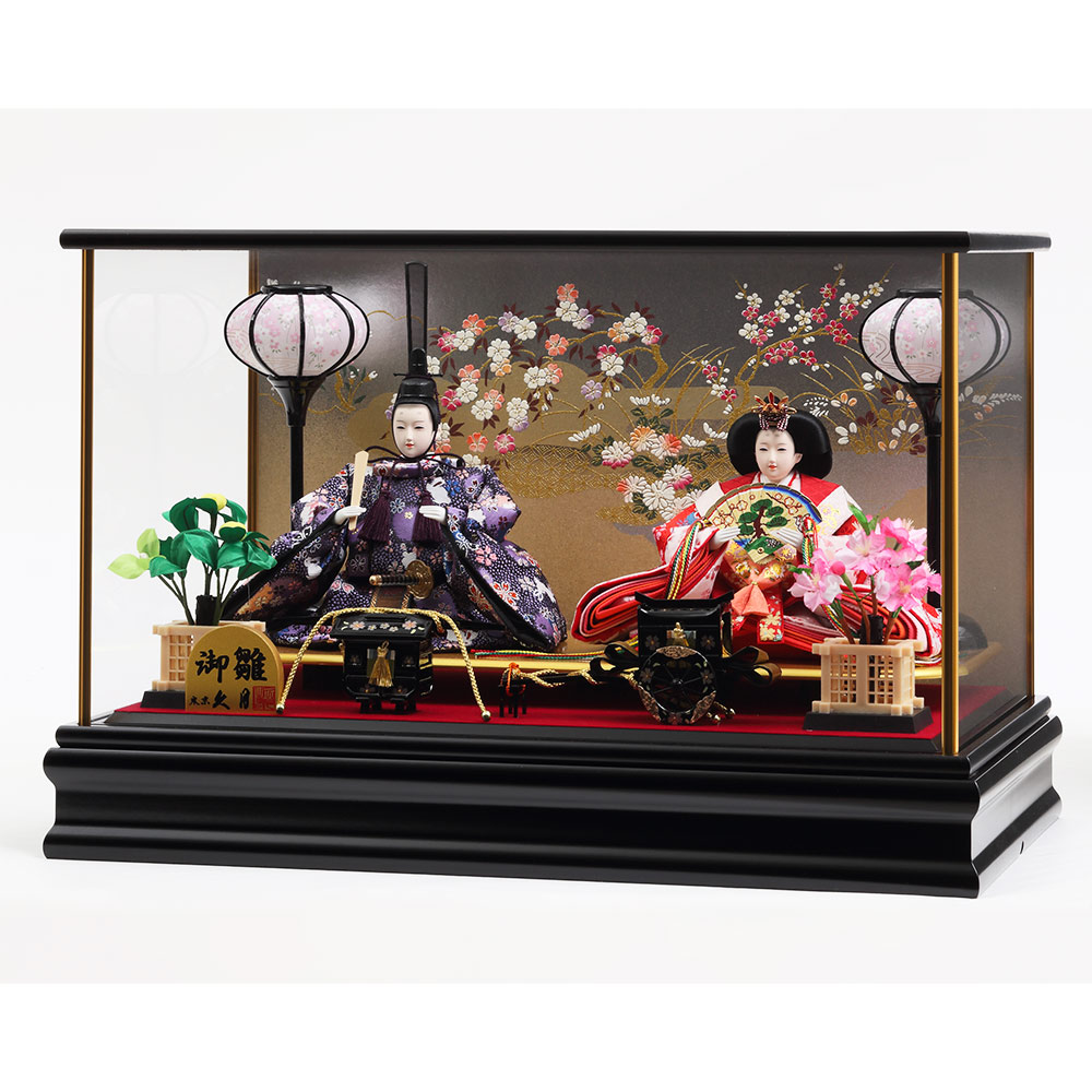 一点限り】雛人形 ケース飾り K26 一点限り】雛人形 ケース飾り K26