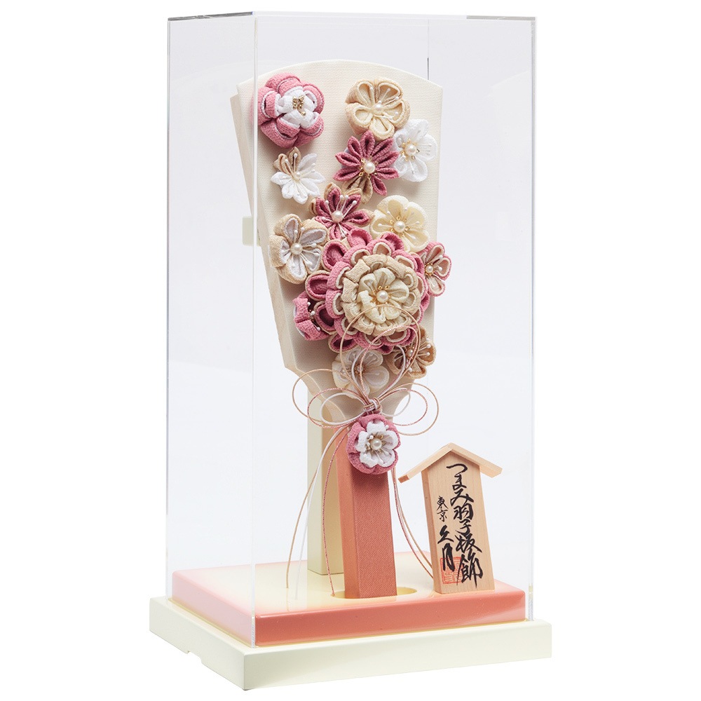 つまみ羽子板ケース飾り 10号 アクリルケース 4EH-09-Z | 羽子板