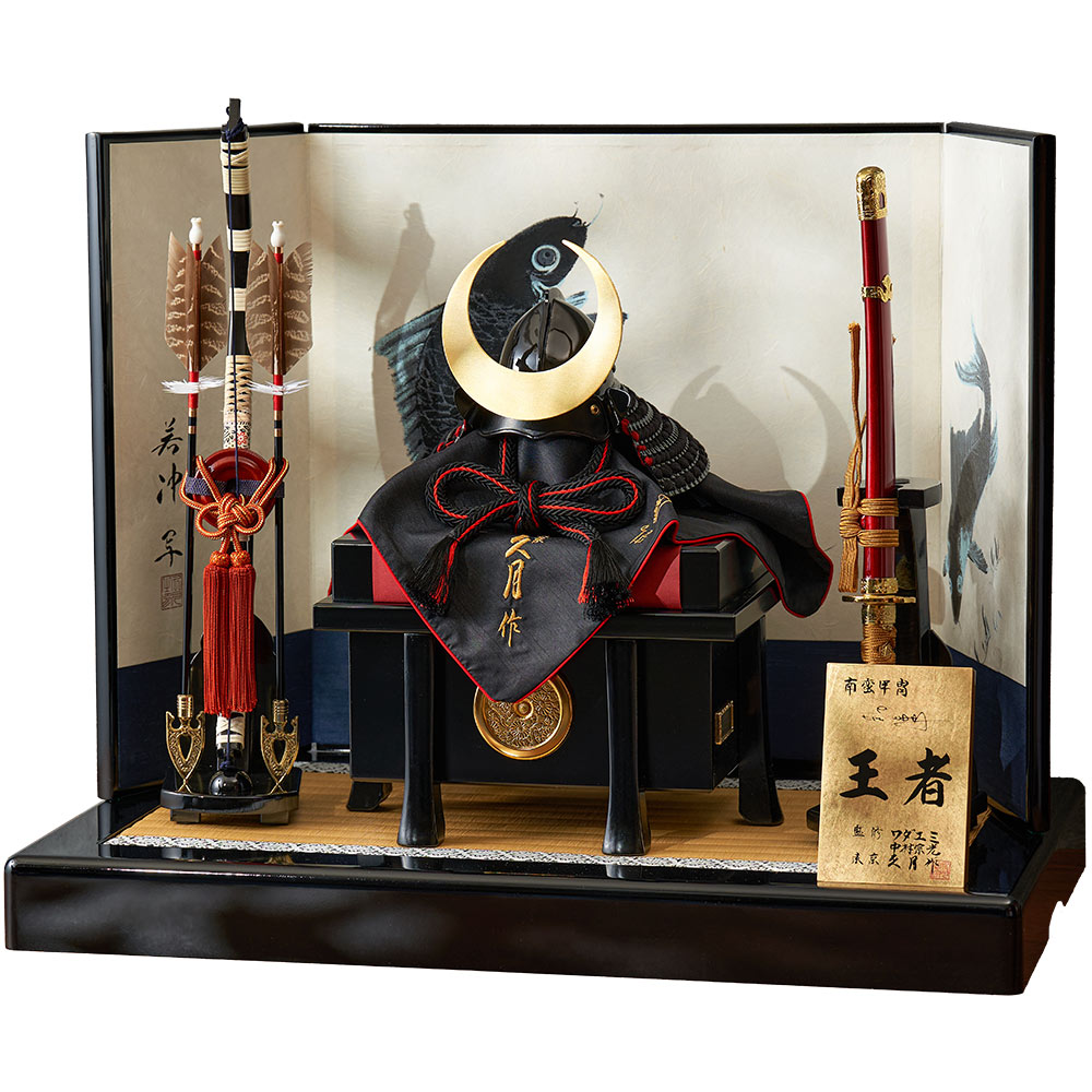 ワダエミ監修 王者之兜飾り 71GC-10-Z-S | 兜飾り | 【公式】 人形の久