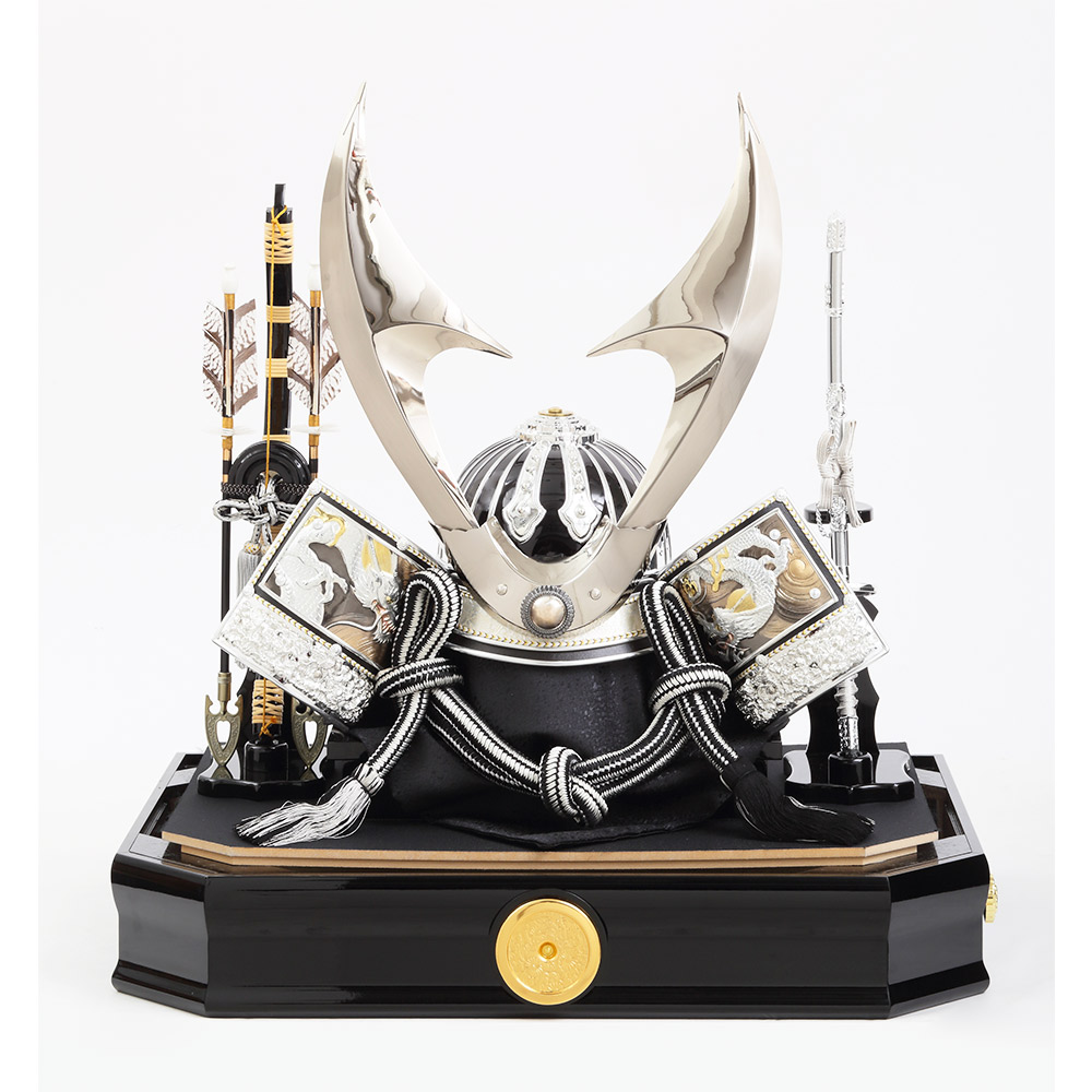 着用兜ケース飾り ガラスケース オルゴール付 6G-C2 | 五月人形