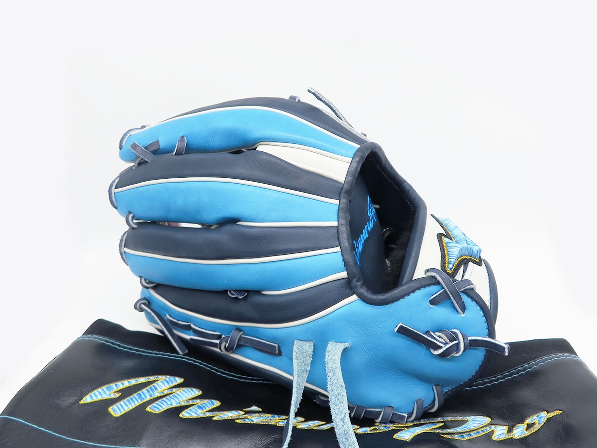 日本製 波賀ジャパン 阿部モデル ミズノプロ ダイバーシティブルー