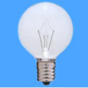 G50 E12 110V-10W(C) || 白熱電球 旭光電機 クリアボール/10W形/G50 外