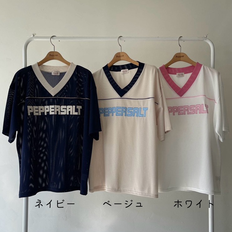 アウトレット K-collection ケイコレクション メッシュVネックTシャツ
